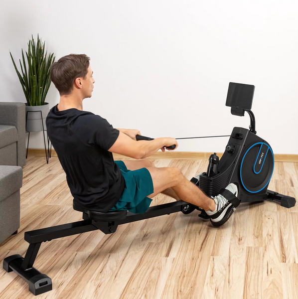 Гребний тренажер Gymtek XR1000 магнітний синій 147901-1664 фото