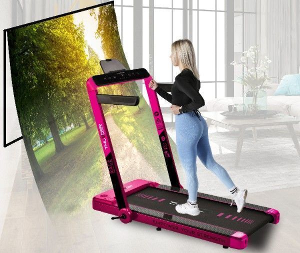 Електрична бігова доріжка Thunder Treadmill RACE-PINK RACE- PINK фото