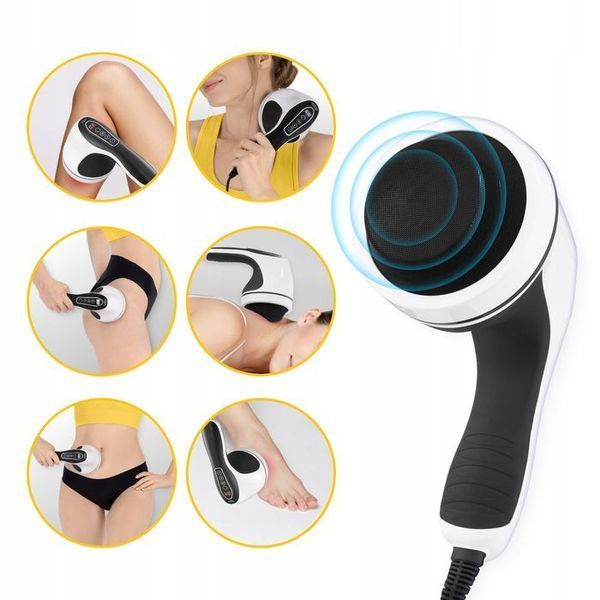 Ручний антицелюлітний масажер для тіла 4FIZJO Body Shaping 4 в 1 White (P-5907739319111) 145247-2692 фото
