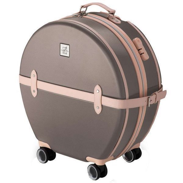 Валіза Semi Line 24" (M) Brown/Pink Cream (T5673-3) 103355-1106821 фото