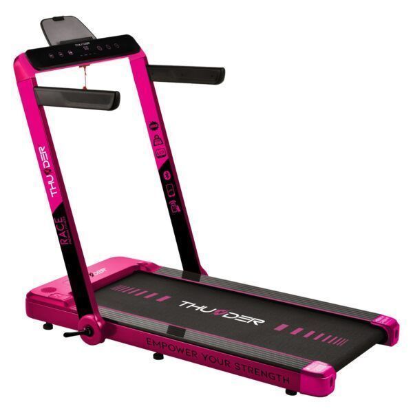 Електрична бігова доріжка Thunder Treadmill RACE-PINK RACE- PINK фото