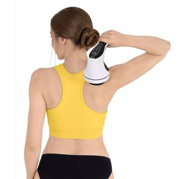 Ручний антицелюлітний масажер для тіла 4FIZJO Body Shaping 4 в 1 White (P-5907739319111) 145247-2692 фото