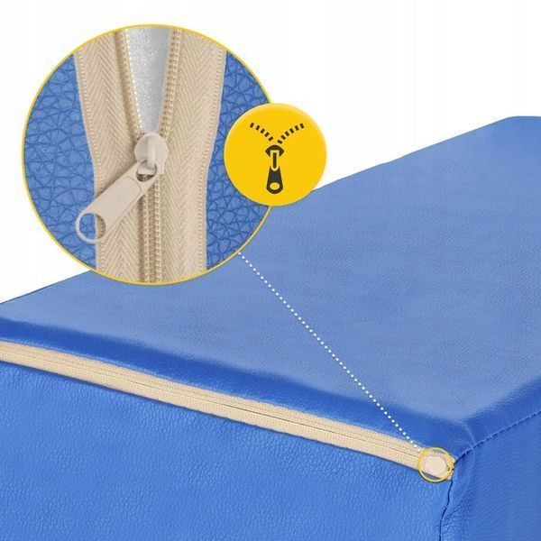 Клин для реабілітації та масажу 4FIZJO 40 x 50 x 20 см Blue (P-5905973403054) 154252-2692 фото