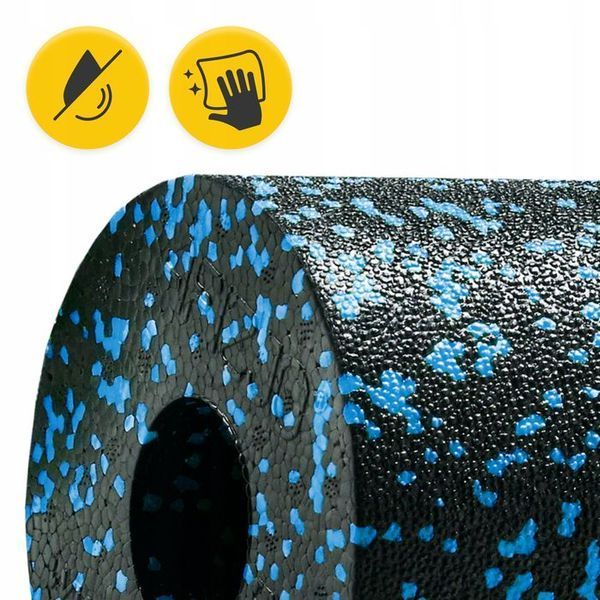 Масажний ролик 4FIZJO Mini Foam Roller 15 x 5.3 см (валик, роллер) Black/Blue (P-5907222931943) 142283-2692 фото