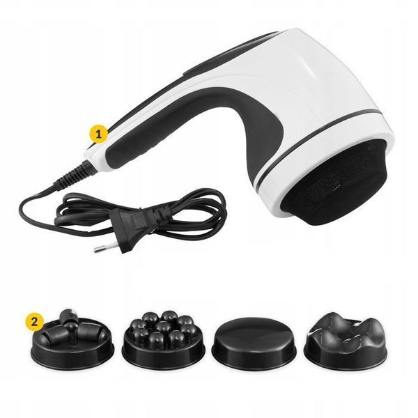 Ручний антицелюлітний масажер для тіла 4FIZJO Body Shaping 4 в 1 White (P-5907739319111) 145247-2692 фото