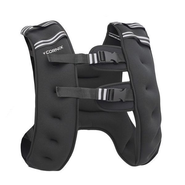 Жилет-обважнювач для тренувань Cornix Weight Vest 8 кг XR-0344 Black 143264-2692 фото