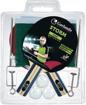 Набір для настільного тенісу Garlando Storm Plus (2C4-55) (Special Offer) 931423 фото