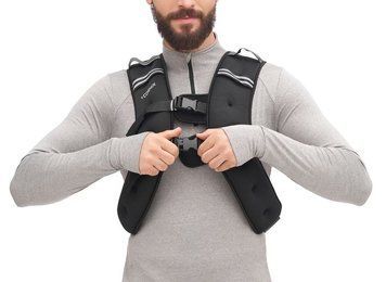 Жилет-обважнювач для тренувань Cornix Weight Vest 10 кг XR-0345 Black 143265-2692 фото