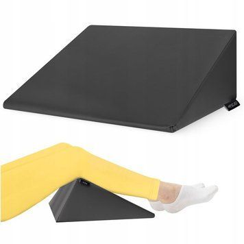 Клин для реабілітації та масажу 4FIZJO 40 x 50 x 20 см Black (P-5905973403047) 154253-2692 фото