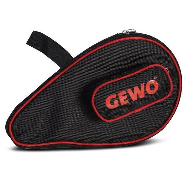 Чохол для ракетки Gewo Round Cover Wave з відділенням для м'ячів Black/Red (109679130) 148420-1285036 фото
