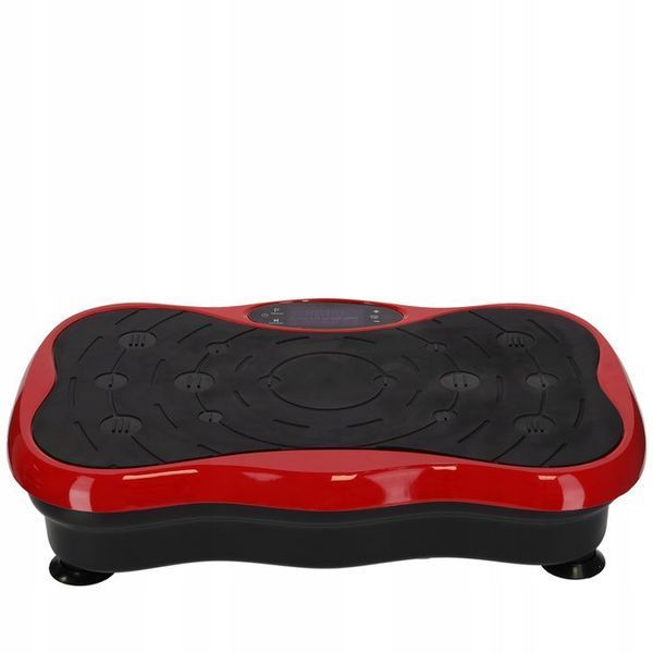 Віброплатформа для тренувань 4FIZJO Ultra+ з пультом та еспандерами Black/Red (P-5905973401531) P-5905973401531 фото