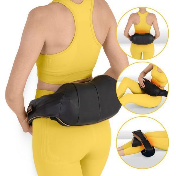 Накидка-масажер 4FIZJO Shiatsu Pro+ для шиї та спини Black/Gold (P-5907739312358) 154650-2692 фото