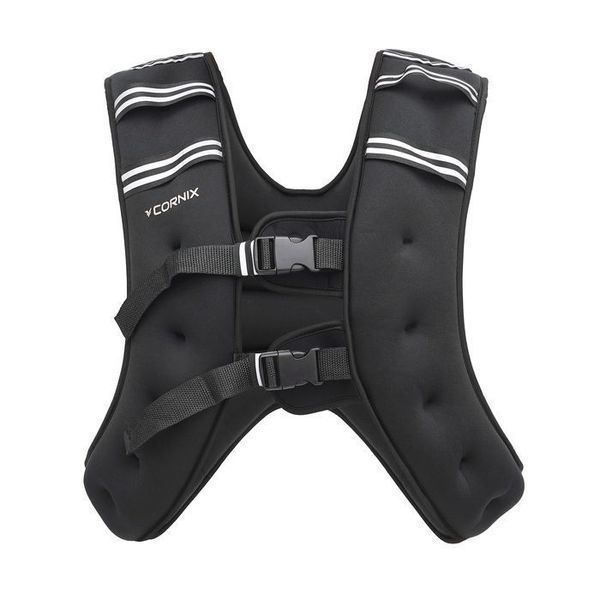 Жилет-обважнювач для тренувань Cornix Weight Vest 10 кг XR-0345 Black 143265-2692 фото