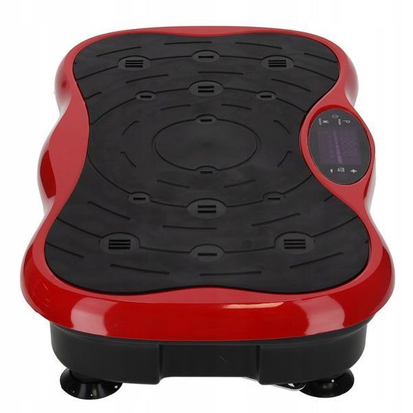 Віброплатформа для тренувань 4FIZJO Ultra+ з пультом та еспандерами Black/Red (P-5905973401531) P-5905973401531 фото
