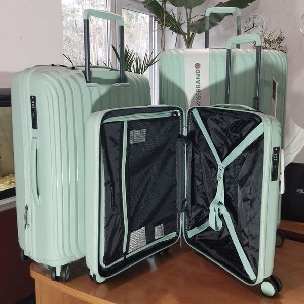 Валіза Swissbrand Narberth (L) Light Mint (SWB_LHNAR007L) 103247-1106821 фото