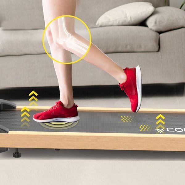 Бігова доріжка Cornix Diana Walking Pad Oak Wood &mdash; компактний та стильний тренажер для дому TM-DIANA фото