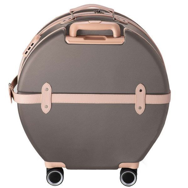 Валіза Semi Line 20" (S) Brown/Pink Cream (T5673-2) DAS302678 фото