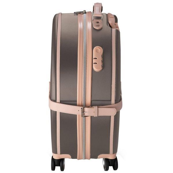 Валіза Semi Line 20" (S) Brown/Pink Cream (T5673-2) DAS302678 фото