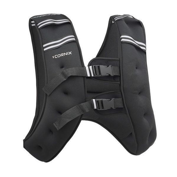 Жилет-обважнювач для тренувань Cornix Weight Vest 10 кг XR-0345 Black 143265-2692 фото