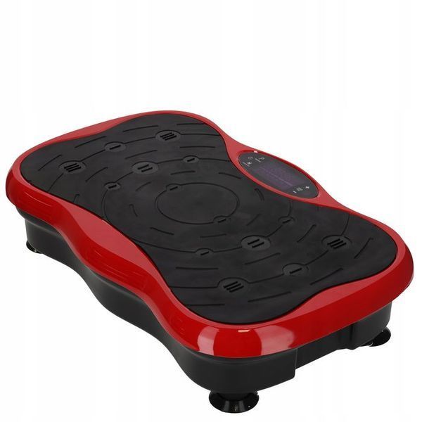 Віброплатформа для тренувань 4FIZJO Ultra+ з пультом та еспандерами Black/Red (P-5905973401531) P-5905973401531 фото