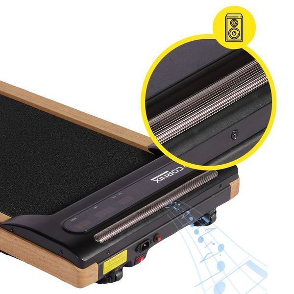 Бігова доріжка Cornix Diana Walking Pad Oak Wood &mdash; компактний та стильний тренажер для дому TM-DIANA фото