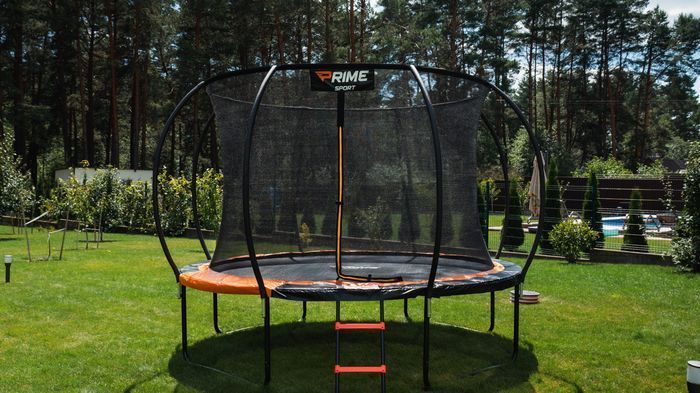 Батут PRIME SPORT INSIDE TITANPRO 10FT оранжевий 305 см PS305 фото