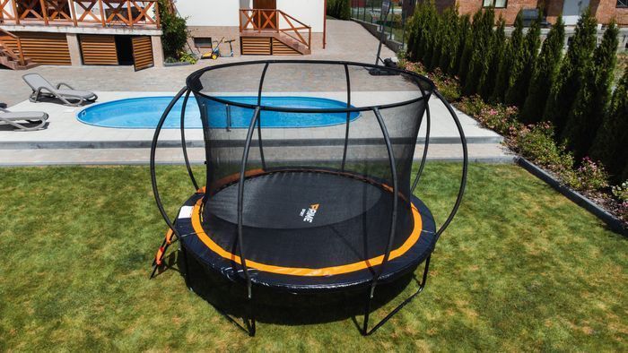Батут PRIME SPORT INSIDE TITANPRO 10FT оранжевий 305 см PS305 фото
