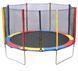 Батут Atleto 404 см з сіткою multikolor 21000141 фото 1