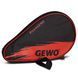 Чохол для ракетки Gewo Round Cover Wave з відділенням для м'ячів Black/Red (109679130) 148420-1285036 фото 1