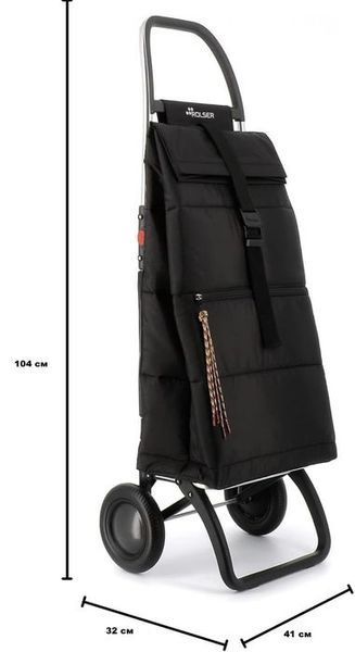 Сумка-візок Rolser Big Polar 2L Negro (BIG004-1023) 931703 фото
