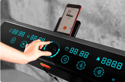 Бігова доріжка електрична KingSmith K15 WalkingPad (TRK15F) &mdash; складана, LED-дисплей, потужність 1.25 к.с. TRK15F фото