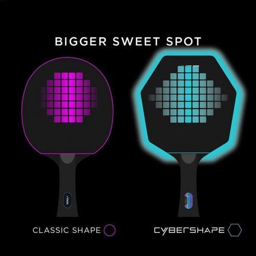 Ракетка для настільного тенісу Stiga Cybershape Hobby FL (1216-0106-35) 148092-1285036 фото