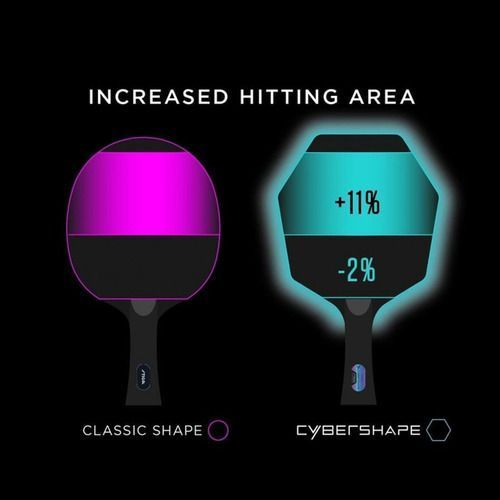 Ракетка для настільного тенісу Stiga Cybershape Hobby FL (1216-0106-35) 148092-1285036 фото