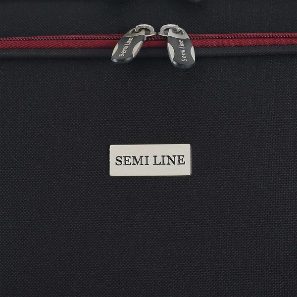 Валіза Semi Line 28" (L) Black/Red Lines (T5680-3) DAS303171 фото