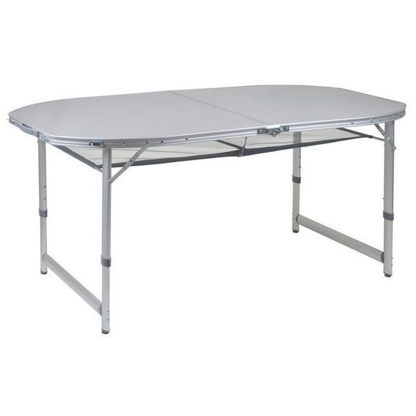 Стіл Bo-Camp Premium Oval 150x80 cm Grey (1404405) 108831-1106821 фото