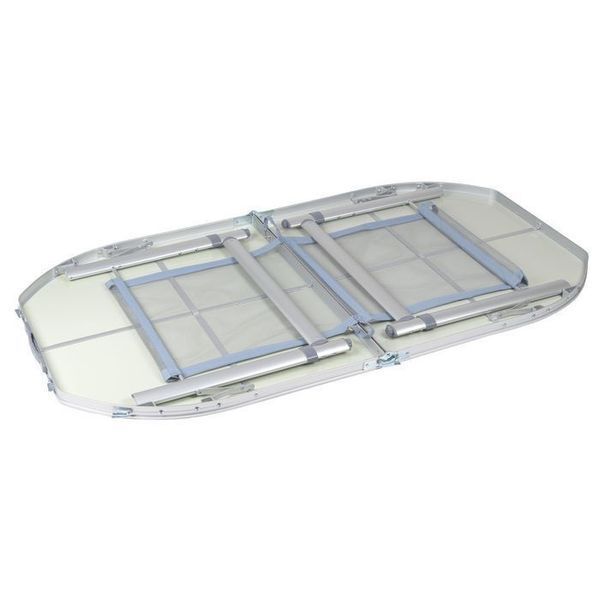 Стіл Bo-Camp Premium Oval 150x80 cm Grey (1404405) 108831-1106821 фото