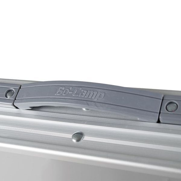 Стіл Bo-Camp Premium Oval 150x80 cm Grey (1404405) 108831-1106821 фото