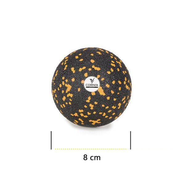 Масажний набір Cornix (Ball 8 см, Duoball 8 х 16 см та Foam Roller 30 х 15 см) XR-0081 XR-0081 фото