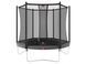 Батут BERG Favorit Regular 270 Grey з захисною сіткою Safety Net Comfort Арт. 35.09.33.00 42520-3103 фото 1