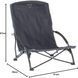 Стілець кемпінговий Vango Dune Granite Grey (CHSDUNE00000003) 148924-1285036 фото 2