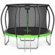 Батут із внутрішньою сіткою 4FIZJO PRO 12FT 374 см Black/Green (P-5907739314185) P-5907739314185 фото 9