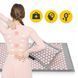 Килимок акупунктурний з подушкою 4FIZJO Eco Mat XL Аплікатор Кузнєцова Grey/Pink (P-5907739313607) 154236-2692 фото 4