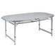 Стіл Bo-Camp Premium Oval 150x80 cm Grey (1404405) 108831-1106821 фото 3