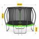 Батут із внутрішньою сіткою 4FIZJO PRO 12FT 374 см Black/Green (P-5907739314185) P-5907739314185 фото 4
