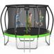 Батут із внутрішньою сіткою 4FIZJO PRO 12FT 374 см Black/Green (P-5907739314185) P-5907739314185 фото 1
