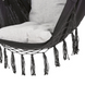 Бразильське крісло - гамак Outtec Boho XXL чорний 18715-1664 фото 4