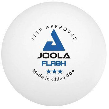 М'ячі для настільного тенісу Joola Flash 40+ White 6 шт (40041) 143026-1285036 фото