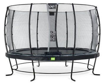 Батут для дорослих і дітей EXIT Elegant 427 cm black з захисною сіткою (Нідерланди) 09.10.14.00 фото