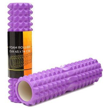 Масажний ролик Cornix EVA 45 x 12.5 см (валик, роллер) XR-0333 Violet XR-0333 фото