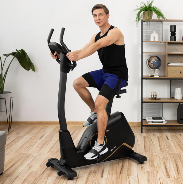 Велотренажер Gymtek XB4500 електромагнітний золотий 147723-1664 фото